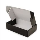 Картонные коробки коробки доставки картона прямоугольника черные промышленные многофункциональные