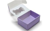 Складывая коробки коробок макияжа картона упаковывая небольшие косметические Биодеградабле