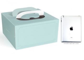Коробка роскошного дизайна бумажная с коробкой упаковки еды слоения ручки лоснистой